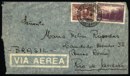 Cover Sent From Santa Fe To Rio De Janeiro On 7/NO/1939, With Cancel Of OFICINA POSTAL AMBULANTE Nº82, Very... - Brieven En Documenten