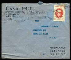 Cover Mailed On 26/SE/1938, With Slogan Cancel "Tourism Is A Source Of Wealth - Touring Club" - Brieven En Documenten