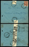 Cover Sent To Buenos Aires On 30/JUN/1938 With Postmark Of "PUEBLO BRUGO" (Entre Rios), With An Official Seal Made... - Brieven En Documenten