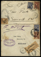 2 Registered Official Covers Sent By The Minister Of Public Works From Jujuy To Buenos Aires On 11/SE And... - Lettres & Documents