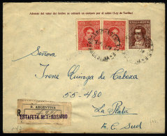 Stationery Envelope Mailed On 2/SE/1937 With Postmark Of "ROSARIO - AGENC. 1" To La Plata, VF Quality - Lettres & Documents