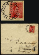 Cover Mailed On 2/AP/1936 With Postmark Of LA MERCED (Salta), VF Quality - Brieven En Documenten