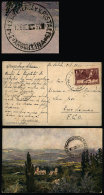 Postcard Franked With 4c. Revolution (GJ.680) And Sent From La Falda To Tres Lomas On 9/JA/1932, On Back Cancelled... - Lettres & Documents