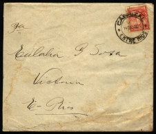 Cover Mailed To Victoria (Entre Rios) On 14/DE/1921 With Postmark Of "CARRIZAL" (Entre Rios) - Lettres & Documents