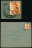 Cover Sent To Córdoba City On 17/SE/1921 With Postmark Of "ALMAFUERTE" (Córdoba), VF Quality - Lettres & Documents