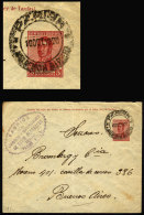 Stationery Envelope Sent From "PARISH" (Buenos Aires) To Buenos Aires City On 10/OC/1920, VF Quality - Lettres & Documents