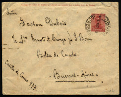 5c. San Martin Stationery Envelope With Postmark Of "JOVITA" (Córdoba), Sent To Buenos Aires On 5/AU/1919 - Lettres & Documents