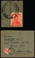 Cover Mailed On 24/FE/1919 With Postmark Of "CRISPI" (Santa Fe) To Buenos Aires, VF Quality - Lettres & Documents
