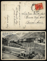 Postcard Sent From "CACHEUTA" (Mendoza) To Buenos Aires On 14/JA/1919, VF Quality - Brieven En Documenten