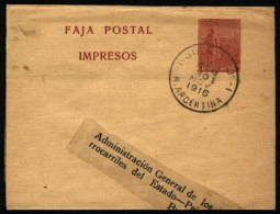 Wrapper Mailed On 30/NO/1916 With Postmark Of JUJUY, VF Quality - Lettres & Documents