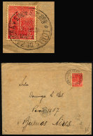 Cover Sent To Buenos Aires In 1916 With Postmark Of "LOMAS DE ZAMORA" - Lettres & Documents