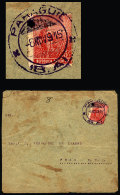 Front Of Cover Sent From "PARAGUIL" (Buenos Aires) To Puan On 6/NO/1915, VF Quality - Brieven En Documenten