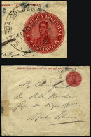 Cover Mailed On 16/MAY/1907, With Postmark Of BAJADA COLORADA (Neuquén), VF Quality (back Flap Missing) - Lettres & Documents