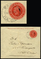 Stationery Envelope Sent To Buenos Aires On 14/DE/1906 With Postmark Of "MAZAN" (La Rioja), VF Quality - Brieven En Documenten