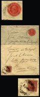 2 Covers (1 Stationery) Mailed In 1905 With Postmarks Of "TINOGASTA" (Catamarca) - Brieven En Documenten