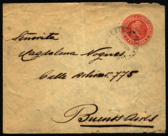 Cover Sent To Buenos Aires In AP/1904 With Postmark Of "ESTn LA FALDA" (Córdoba), VF Quality - Brieven En Documenten