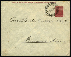 Stationery Envelope Sent From "CARMEN DE ARECO" (Buenos Aires) To Buenos Aires City On 17/SE/1815, VF Quality - Sonstige & Ohne Zuordnung