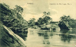 ANGOLA, AMBRIZ, Aspecto Do Rio Loge, 2 Scans - Angola