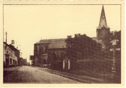 Rotselaar St.-Pieterskerk Met Dorpzicht Van Op De Werchterse Steenweg - Rotselaar