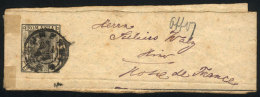 1½b. Wrapper Sent To France In 1888?, Very Fine Quality! - Other & Unclassified