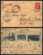 1p. Postal Card Illustrated On Back With Views Of: "Ladysmith Town Hall After Bombardment, March 1900 + Orderly... - Natal (1857-1909)