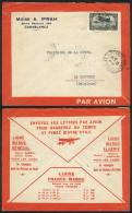 Airmail Cover Sent From Casablanca To Belgium On 19/AP/1929 Franked With 3Fr., VF Quality! - Sonstige & Ohne Zuordnung