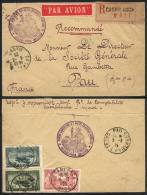 Registered Airmail Cover Sent From Casablanca To France On 6/MAR/1925, VF Quality! - Other & Unclassified