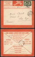 Special Cover Of Letecoere Airline Sent From Casablanca To Ksar-Tyr (Tunisia) On 5/AU/1923 Franked With 75c., VF... - Sonstige & Ohne Zuordnung