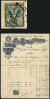 Commercial Invoice Of 1904, With Postage Stamp Of 5c. Used As A Revenue Stamp, Very Nice! - Altri & Non Classificati