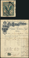 Commercial Invoice Of 1904, With Postage Stamp Of 5c. Used As A Revenue Stamp, Very Nice! - Autres & Non Classés