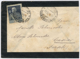 Mourning Cover Sent To Brazil On 19/OC/1926 Franked With 1.25L. (Sc.177 ALONE), Very Nice! - Sonstige & Ohne Zuordnung