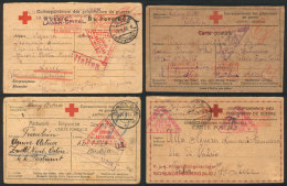 PRISONERS OF WAR MAIL: 20 Cards Sent By Italian Prisoners Of War In Camps In Austria, Russia Etc. To Their Families... - Non Classés