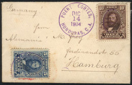 Cover Sent From PUERTO CORTES To Hamburg On 14/DE/1904, VF Quality! - Honduras