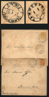 2 Stationery Envelopes Of 20p. (yellow-orange And Dark Orange) Sent From Helsingfors To Tammerfors In 1892 And... - Sonstige & Ohne Zuordnung