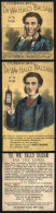 Old Metamorphic Trade Card For "Dr Hall's Balsam" (medicine), Featuring A Well-dressed And Smiling Man, Fine... - Other & Unclassified