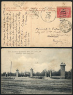 Postcard With View Of "The Louisiana Exhibition 1904", Franked With 2c. And Sent From REDBUD (Illinois) To Belgium... - Marcophilie