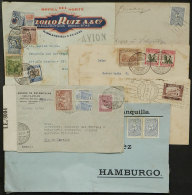 6 Covers Sent Overseas Between 1914 And 1943, Good Lot, Low Start! - Colombia