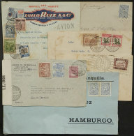 6 Covers Sent Overseas Between 1914 And 1943, Good Lot, Low Start! - Colombie