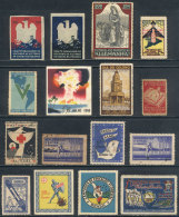 16 Old Cinderellas, Some Rare And Fantastic, VF General Quality! - Other & Unclassified
