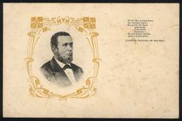 Joaquim Manuel De Macedo, Physician, Politician And Poet, Circa 1905, Ed.Orosco, Minor Defect - Other & Unclassified
