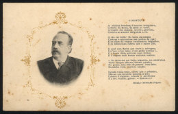 Alexandre José De Melo Morais Filho, Poet And Historian, Circa 1905, Ed.Orosco, Fine Quality - Other & Unclassified