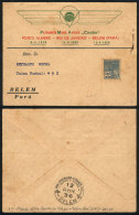 12/AP/1936 First Airmail Porto Alegre - Rio - Belem, No Dispatching Mark, With Arrival Backstamp, VF! - Covers & Documents