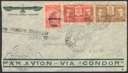 Airmail Cover Flown Via ZEPPELIN, Sent From Natal To Germany On 1/SE/1931, VF Quality! - Brieven En Documenten