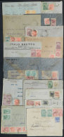 15 Airmail Covers Sent To The State Of Bahia In 1931 And 1932, Nice Postages And Cancels! - Lettres & Documents