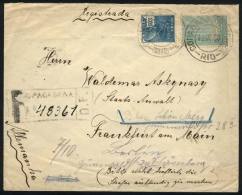 Registered Cover Posted From COPACABANA (Rio) To Germany On 19/SE/1930 Franked With 1,100Rs., VF! - Brieven En Documenten