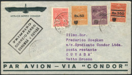 16/SE/1930 First Flight Corumbá - Cuyabá, Excellent Quality! - Lettres & Documents