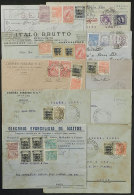 10 Airmail Covers Used Between 1930 And 1936, Varied And Interesting Postages, Various Postmarks And Destinations,... - Covers & Documents