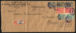 Registered Cover Sent From Sao Paulo To Germany On 9/FE/1928 Franked With 1,500Rs. (Sc.290/2), VF! - Briefe U. Dokumente