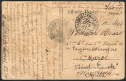 Postcard (Pernambuco: Rio Capibaribe E Detenzao) Sent To MOROCCO On 27/MAY/1919 And Returned To Sender, Interesting... - Briefe U. Dokumente