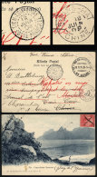 Postcard With View Of Rio, Sent To TIEN-TSIN (CHINA) On 10/MAY/1909, With Transit Mark Of Shanghai And Arrival,... - Covers & Documents